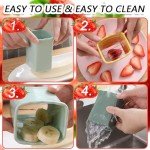 2-Pack Mini Fruit and Veggie Slicer Set