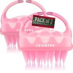 2 Pack Scalp Massager Shampoo Brush Set – Pink