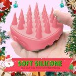 2 Pack Scalp Massager Shampoo Brush Set – Pink