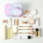 Cute Gradient Makeup Bag - Waterproof Zipper Pouch