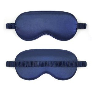 Silk Double-Sided Sleep Eye Mask - Navy Blue