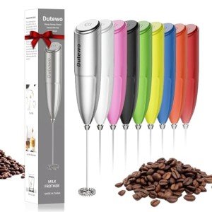 Handheld Milk Frother for Coffee Drinks