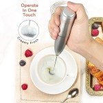 Handheld Milk Frother for Coffee Drinks