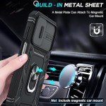 LeYi for Galaxy A15-5G Phone Case: Galaxy A15 5G Screen Protector Scratch Resistant [2 Packs] with A15 Case, Heavy Duty Shockproof para Basic Android Galaxy Phone Case A 15, Black