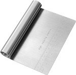 Stainless Steel Pastry Scraper with Measuring Scale
