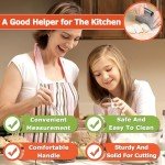 Stainless Steel Pastry Scraper with Measuring Scale