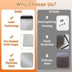 Stainless Steel Pastry Scraper with Measuring Scale