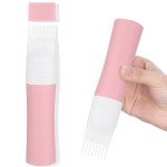 Pink Silicone Hair Dye Applicator Bottle