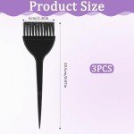 3-Pack Hair Dye Brushes - DIY Color Applicators