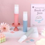 Pink Silicone Hair Dye Applicator Bottle