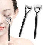 Eyelash and Eyebrow Brush Tool Set - Black