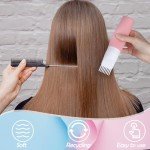 Pink Silicone Hair Dye Applicator Bottle