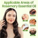 Pure Organic Rosemary Oil for Hair and Brows