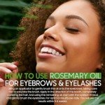 Pure Organic Rosemary Oil for Hair and Brows