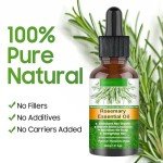 Pure Organic Rosemary Oil for Hair and Brows