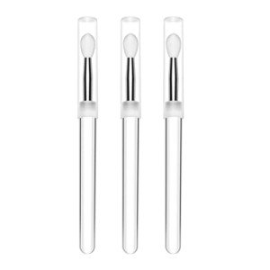 Silicone Lip Brush Set with Protective Caps