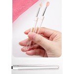 Silicone Lip Brush Set with Protective Caps