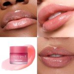Peach Lip Sleeping Mask with Vitamin C