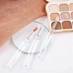 Silicone Lip Brush Set with Protective Caps