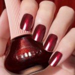 Pearl Wine Red Quick Dry Nail Polish 0.41 oz