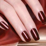 Pearl Wine Red Quick Dry Nail Polish 0.41 oz