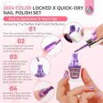 6pcs Ombre Nail Polish Set – Summer Colors