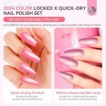6pcs Ombre Nail Polish Set – Summer Colors