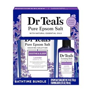 Dr Teal's Lavender Bath Sampler Gift Set