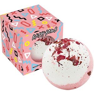 Dried Flower Bath Salt Balls with Rose Oil