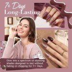 Vegan Nail Polish Set - 4 Quick Dry Colors