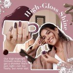 Vegan Nail Polish Set - 4 Quick Dry Colors