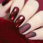Pearl Wine Red Quick Dry Nail Polish 0.41 oz