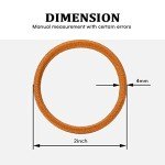 50PCS Colorful Hair Ties for Thick Hair