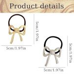 Bowknot Hair Ties – Elegant Scrunchies for All