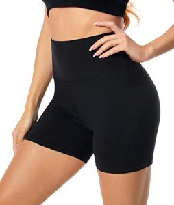 High Waisted Biker Shorts for Women – Tummy Control