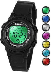 Colorful Waterproof Digital Watches for Kids