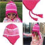 C9 Champion Girls' Pink Peruvian Hat with Flaps