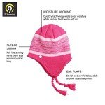 C9 Champion Girls' Pink Peruvian Hat with Flaps