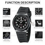 Affordable Waterproof Analog Quartz Sports Watch