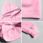 Hot Pink Streetwear Hoodie for Men and Women