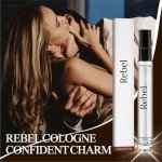 MUPUFU Rebel Pheromone Cologne for Men, 0.34 Fl Oz