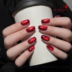 Red Cat Eye Gel Nail Polish - 16ml Ruby Twilight