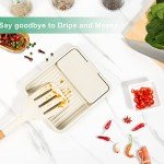 Beige Spoon Rest and Pot Lid Holder