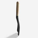 Silicone Cooking Spoon for Nonstick Cookware - Black