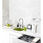 Compact Kitchen Utensil Organizer - Grey