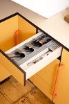 Compact Kitchen Utensil Organizer - Grey