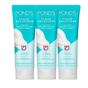 Pond's Foaming Face Wash, 3-Pack for Oily Skin