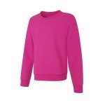 Hanes Girls EcoSmart Graphic Sweatshirt, Amaranth