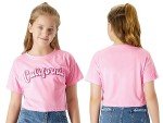 Dvenki Pink Summer Tees for Girls Size 7/8
