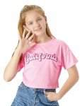 Dvenki Pink Summer Tees for Girls Size 7/8